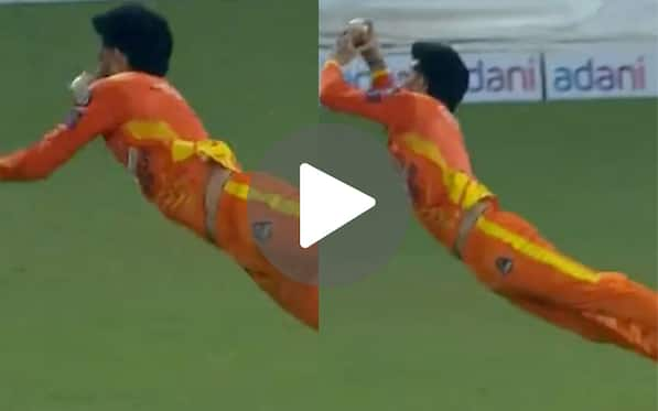 [Watch] Ex-MI Cricketer Hrithik Shokeen Stuns Fans With Flying Catch In Delhi Premier League 2024